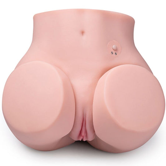 XISE - OLGA MASTURBADOR VIBRADOR REALISTA CON VAGINA Y ANO MULTIPOSICIÓN