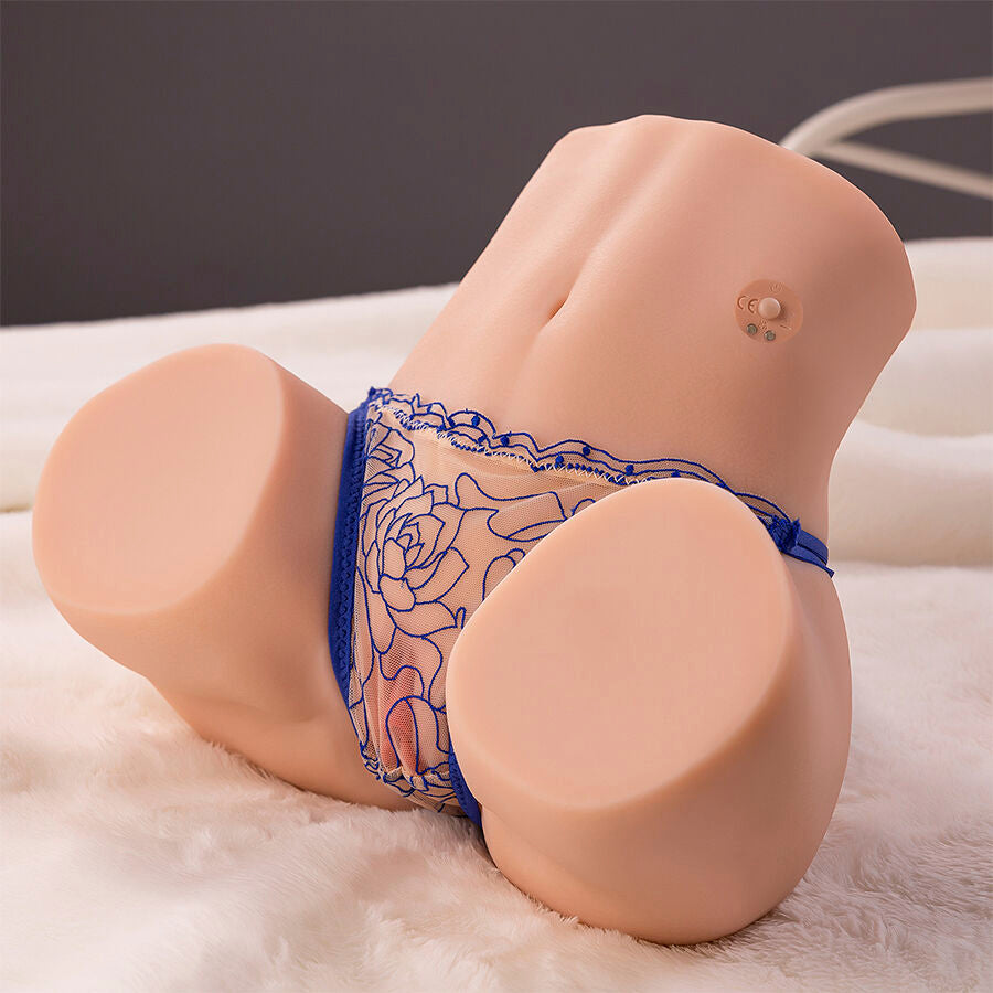 XISE - MAYA MASTURBADOR REALISTA CON SUCCIÓN VAGINA Y ANO, VIBRACIÓN Y SUCCIÓN, 4.5 KG