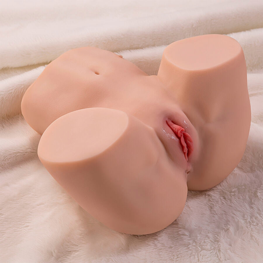 XISE - MAYA MASTURBADOR REALISTA CON SUCCIÓN VAGINA Y ANO, VIBRACIÓN Y SUCCIÓN, 4.5 KG
