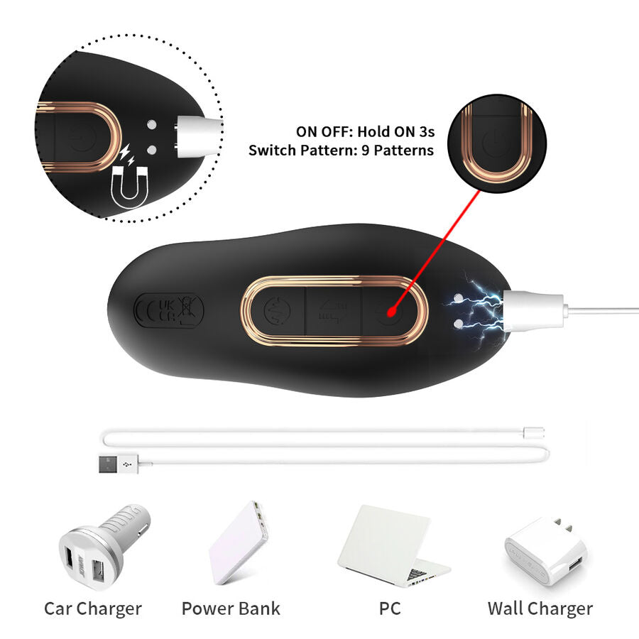 Vibrador Anal de Próstata ARMONY com Controle Remoto, mostrando seu design ergonômico e acabamento em silicone.