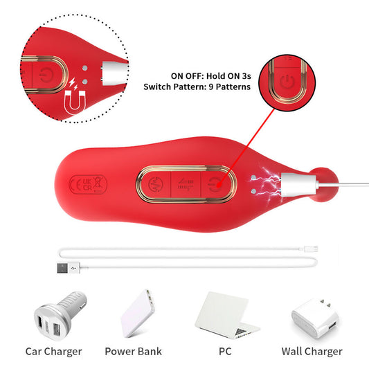Vista detalhada do ARMONY Vibrador Calcinha Duplo Motor Anal Ponto G c/ Controlo Remoto, mostrando o design ergonómico e características.