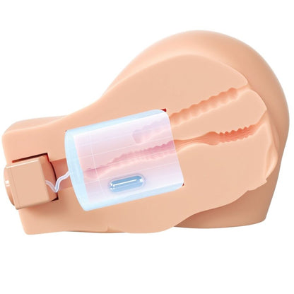 Masturbador Vibratorio Realista de Vagina y Ano Back That Ass Up