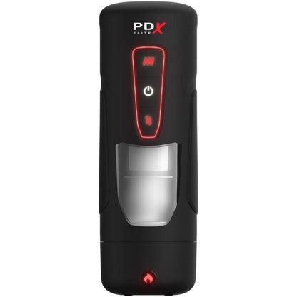 Masturbador Automático Milk Me Hotter con Vibración de Efecto Calor e Impulsión