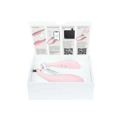 KIIROO - VIBRADOR EN FORMA DE U SPOT KISS ME PINK