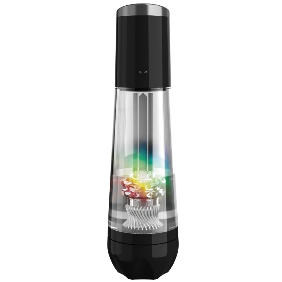 Masturbador Masculino ViewTube Max View Automático con Succión Transparente
