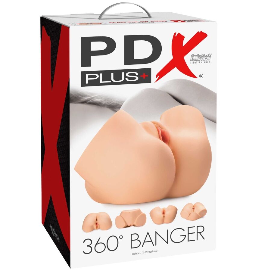 Masturbador 360 Banger Anal y Vaginal Realista