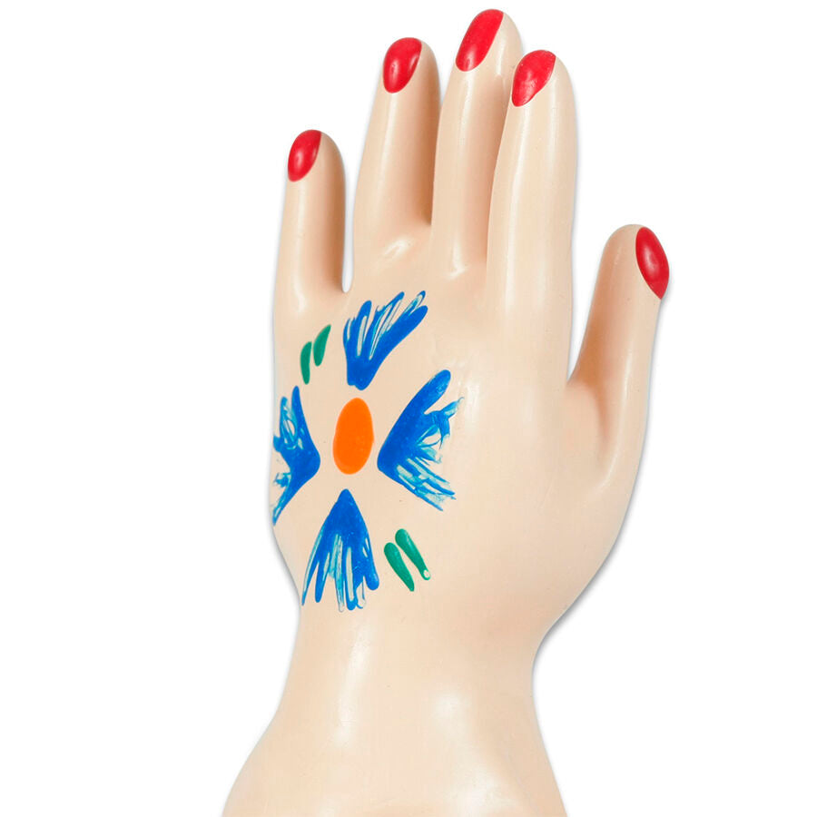 Preservativos de Arte Pintados a Mano - Modelo Mano 1