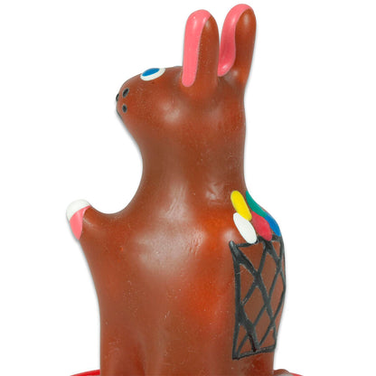 Preservativos de Arte Pintados a Mano Conejito de Pascua