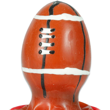 Preservativos Decorativos Pintados a Mano - Balón de Rugby