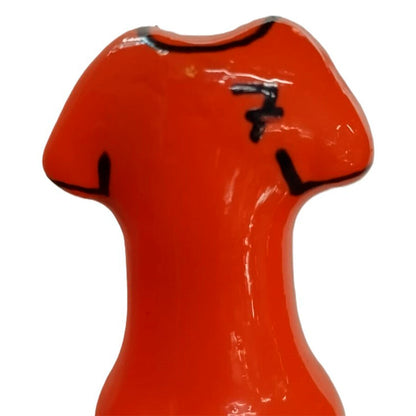 Preservativos Decorativos Pintados a Mano Naranja