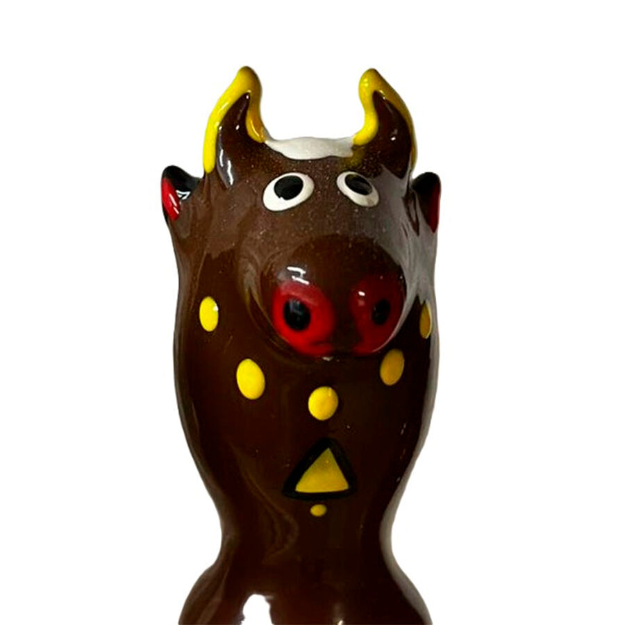 Preservativos Pintados a Mano Bull Black Modelo 2