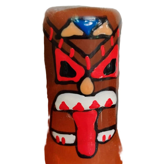 Preservativos de Arte Pintados a Mano Tiki Totem