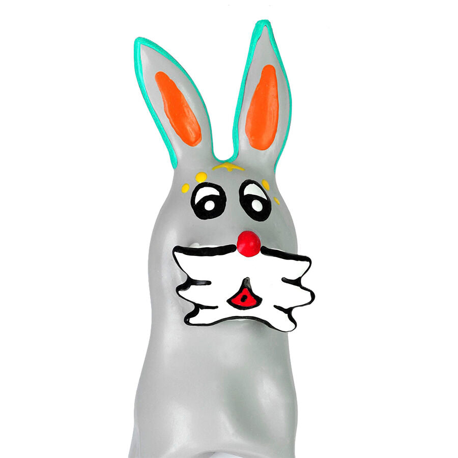 Preservativo Decorativo Pintado a Mano Conejito XL