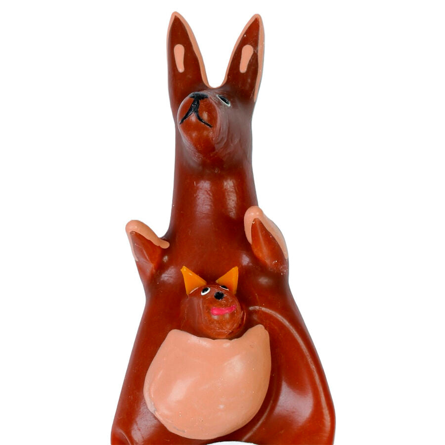 Preservativos Pintados a Mano Modelo Canguro XL