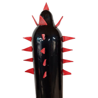 Preservativos Novedad Pintados a Mano Black Cactus XL