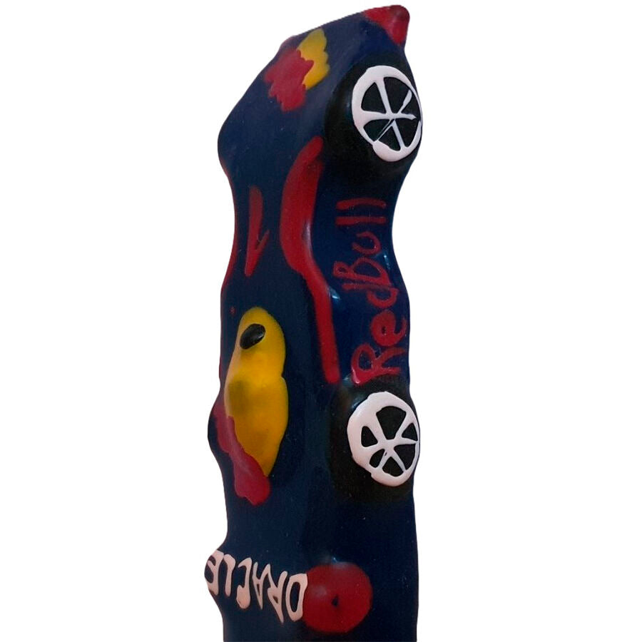 Preservativos de Arte Pintados a Mano F1 Red Bull XL
