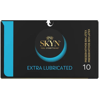 SKYN - CONDONES EXTRA LUBRICADOS 10 UNIDADES