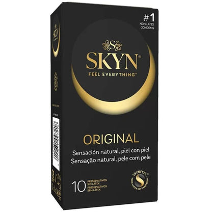 SKYN - CONDONES ORIGINALES NATURAL SENSATION 10 UNIDADES