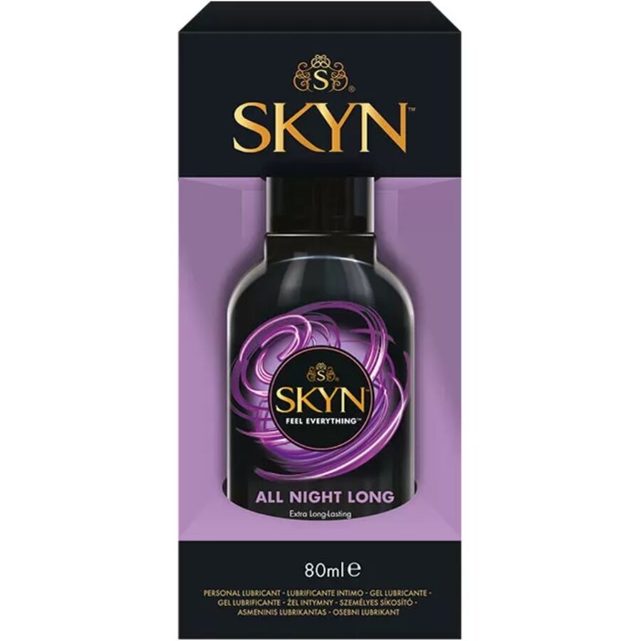 SKYN - LUBRICANTE A BASE DE SILICONA PARA USO TODA LA NOCHE 80 ML
