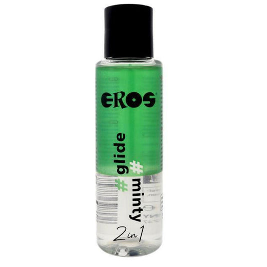 Lubricante a Base de Silicona 2 en 1 Efecto Menta 100ml
