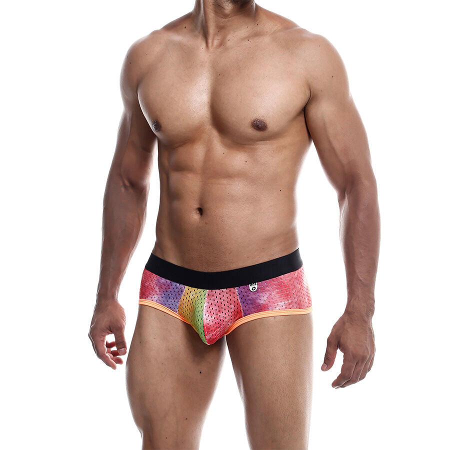 Boxer Brief MOB Aero Laranja Tamanho G com tecido premium e corte sedutor.