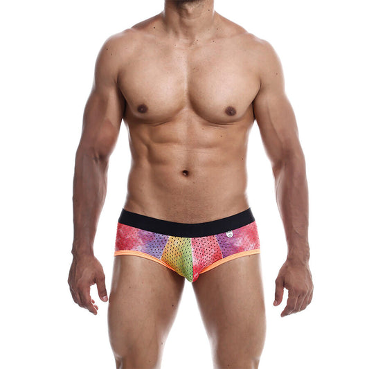 Boxer Brief MOB Aero Laranja Tamanho G com tecido premium e corte sedutor.