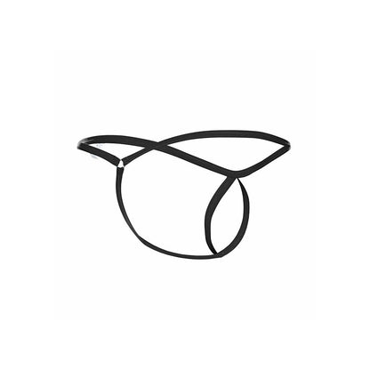 Tanga Masculina Formato Lágrimas Negra