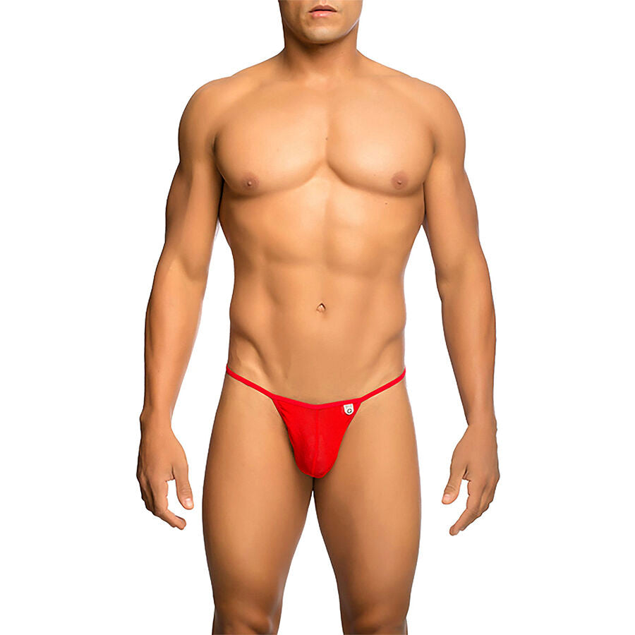 Tanga Transparente Roja Formato T