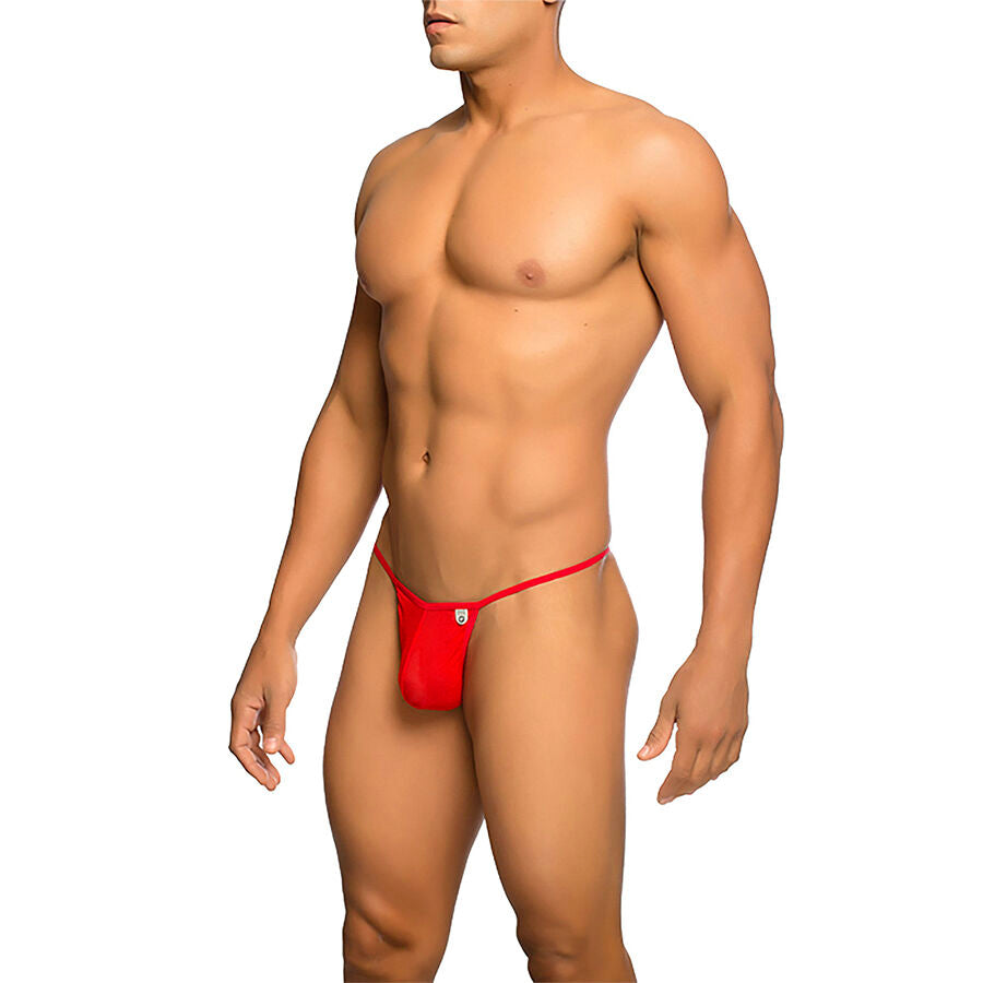 Tanga Transparente Roja Formato T