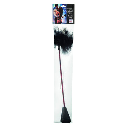 Látigo de Plumas Negro Scandal 2 en 1