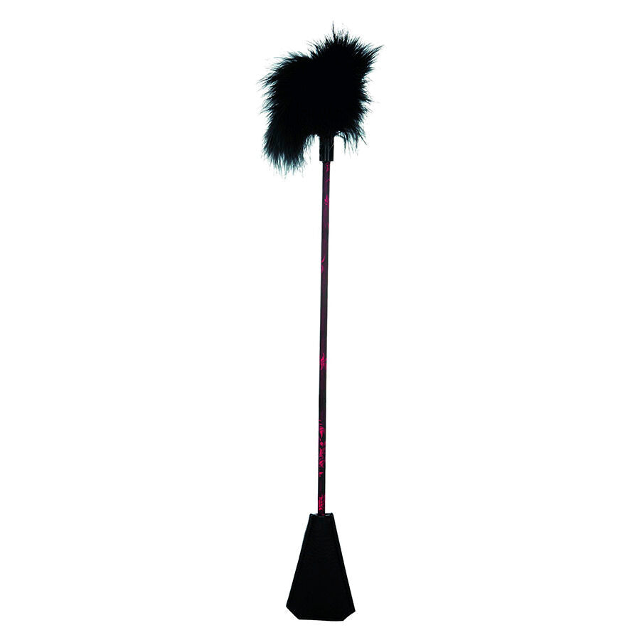 Látigo de Plumas Negro Scandal 2 en 1