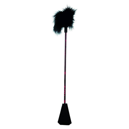 Látigo de Plumas Negro Scandal 2 en 1