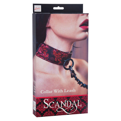 Collar Scandal con Correa Negra