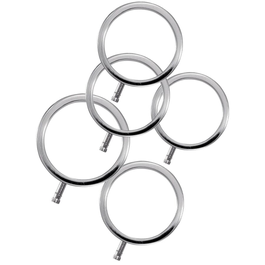 Anillos Peneanos de Metal ElectraRings Paquete de 5