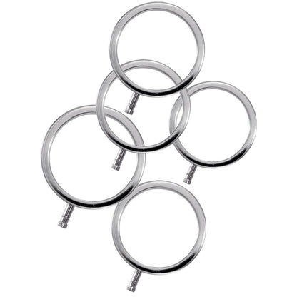 Anillos Peneanos de Metal ElectraRings Paquete de 5