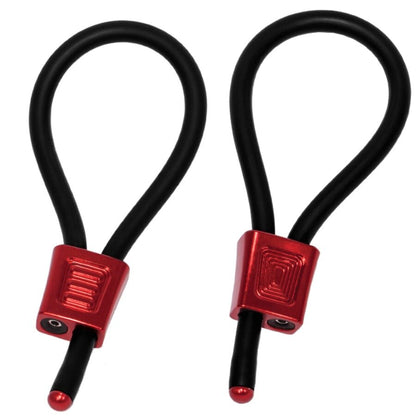 Anillos Penianos Ajustables Prestige Electra Loops Rojos