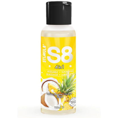 STIMUL8 - S8 LUBRICANTE DE POSTRE DE PIÑA COLADA 4 EN 1 125 ML
