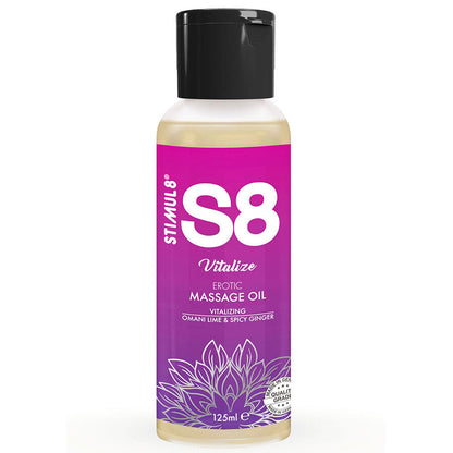 STIMUL8 - S8 VITALIZE ACEITE DE MASAJE DE LIMÓN 125 ML