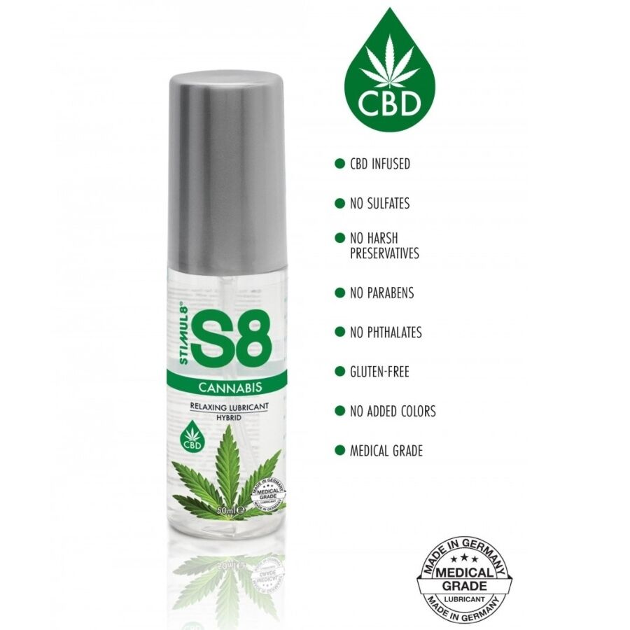 STIMUL8 - Lubricante híbrido de cannabis S8 50ML