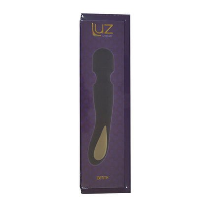 Close-up do TOYJOY Massageador Zenith Light Roxo, destacando seu design elegante e silicone premium.