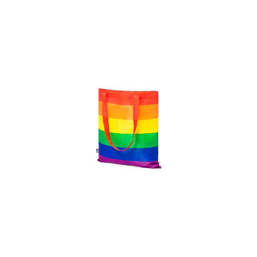 ORGULLO - BOLSA DE TELA CON BANDERA ARCOÍRIS