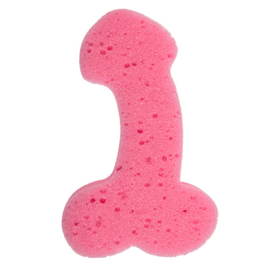 Esponja en Forma de Pene para Baño Rosa