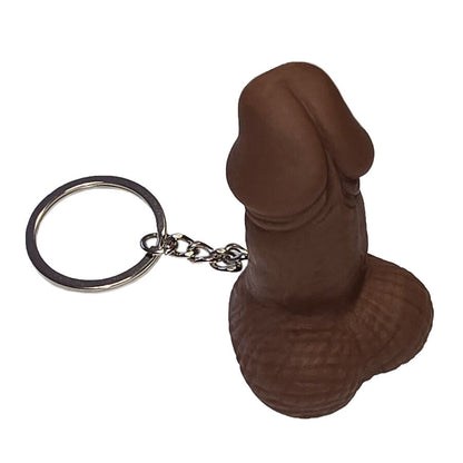 Llavero Silbato con Forma de Pene Color Mulato