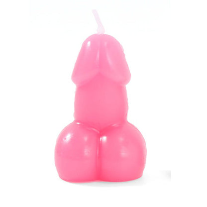 Vela con Forma de Pene Fucsia - Humor y Decoración