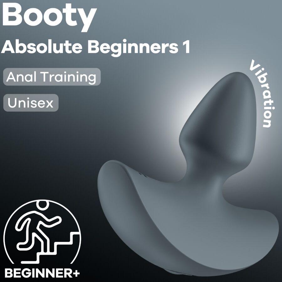 Satisfyer Vibrador Anal Absolute Beginners 1 Plug, ideal para iniciantes em prazer anal