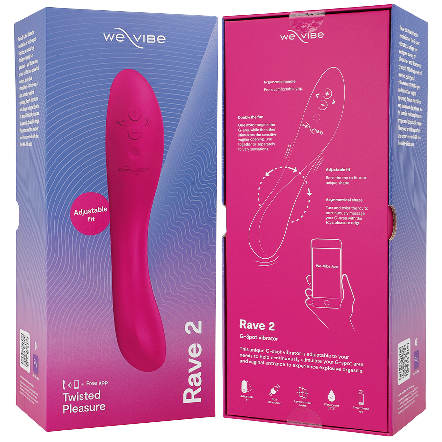 Rave 2 Vibrador Punto G con Doble Estimulación
