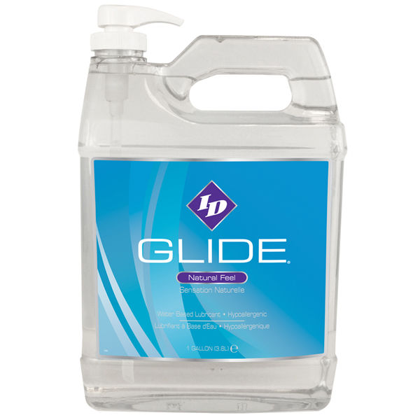 ID GLIDE Lubrificante à Base de Água 4.000 ML para prazer e conforto duradouro.