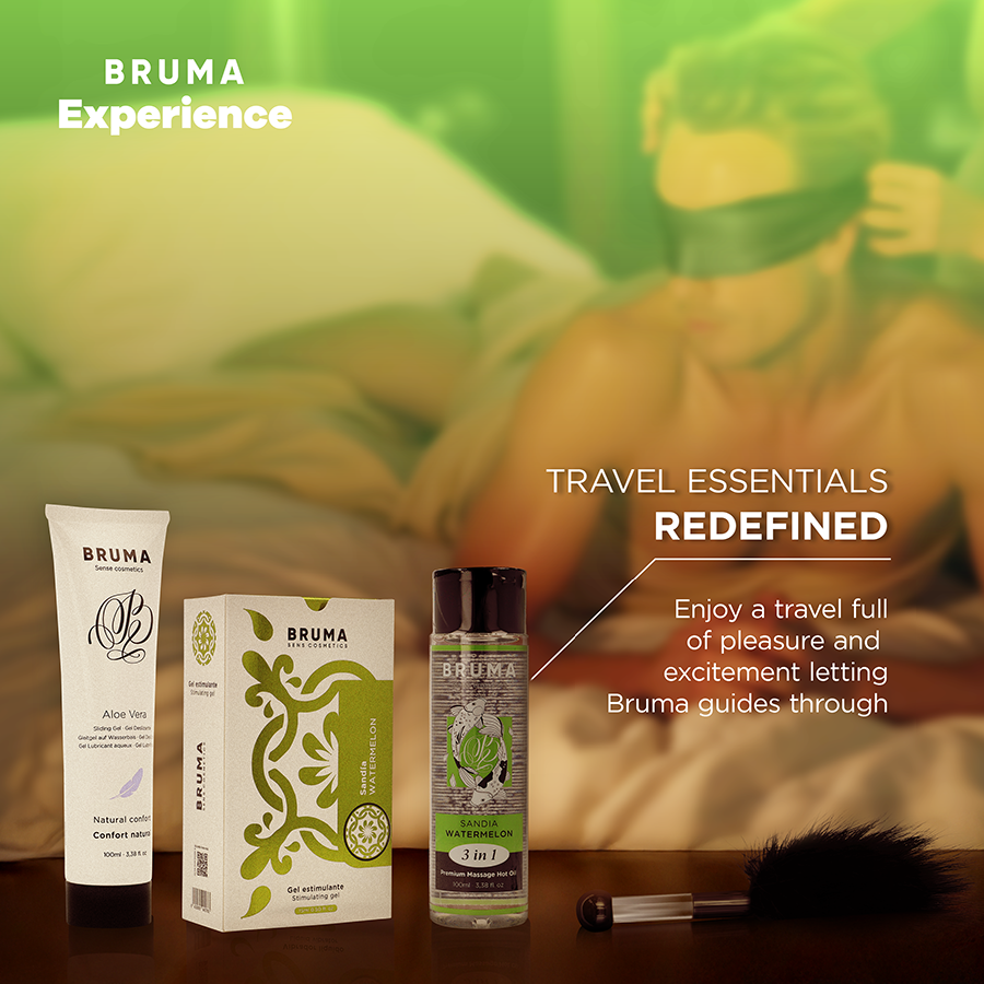 BRUMA XPERIENCE - KIT TENTACIÓN SANDÍA DULCE CON POTENCIADOR DEL ORGASMO