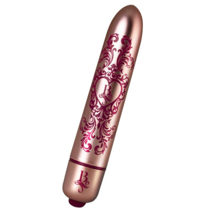 ROCKS-OFF Bala Vibratória RO-90 Promenade Rosa, vibrador compacto e potente para estimulação precisa.