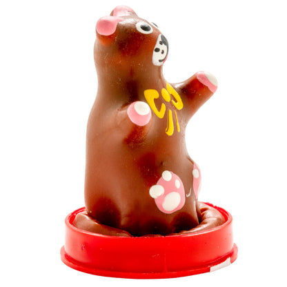 Preservativos Decorativos Pintados a Mano - Oso de Peluche
